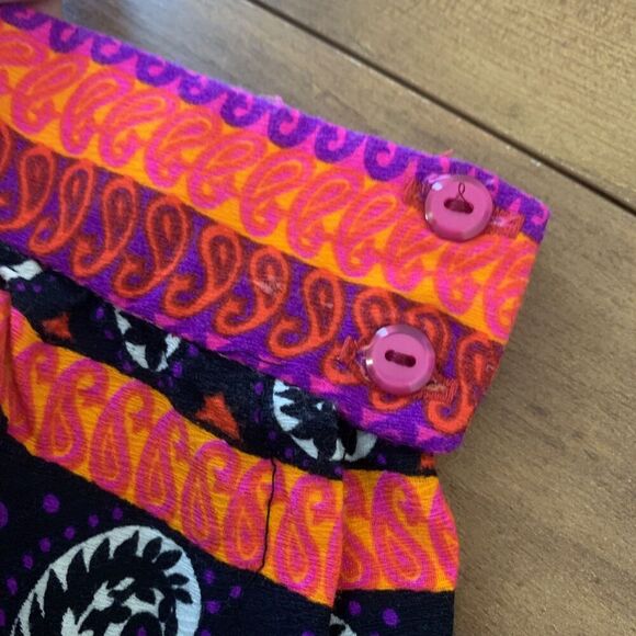 VTG Alex Colman 1960s 70s Womens XS Paisley Maxi Skirt Boho Hippy Psychedelic - Picture 6 of 9